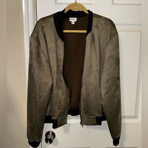 LuLaRoe Stevie Bomber Jacket. Size 3XL. NWT